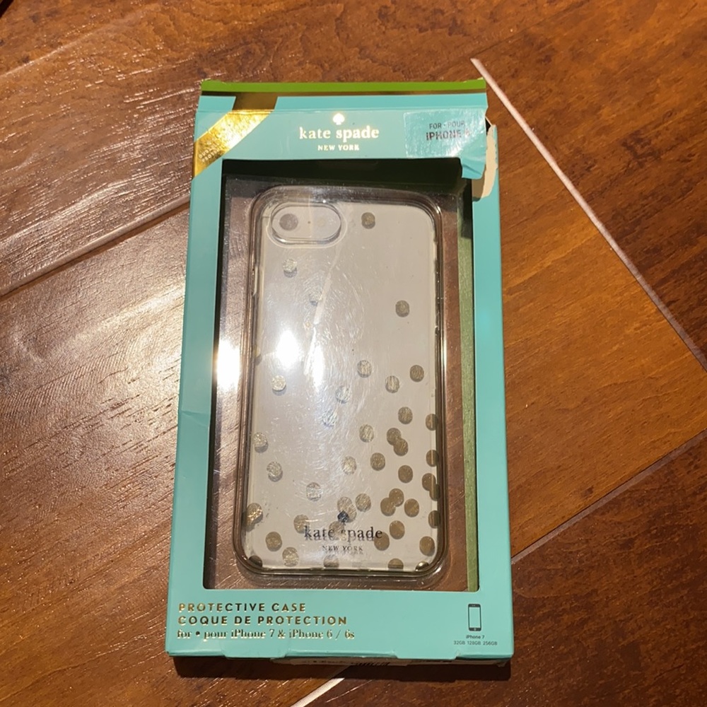 Kate Spade Gold Foil Dot IPhone Case